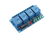 24V 4 Channel 10A High Level Trigger Relay Module for TTL PIC AVR DSP