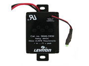 Leviton 3848 OEM 48 Volt DC Equipment Cabinet SPD Surge Protective Device Wired In Module Black