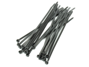 Leviton 12540 4BL 4 Inch Cable Ties Black 100 Pack