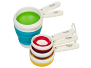 Set of 5 Multicoloured Measuring Cups