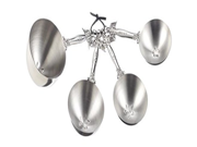 Ganz 4 Piece Stainless Steel Measuring Cups Set Angels
