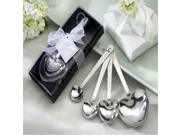 Kate Aspen Love Beyond Measure Heart Shaped Measuring Spoons in Gift Box Set of 6