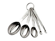 MIU France Stainless Steel 5 Piece Odd Size Measuring Spoon Set