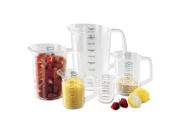 Rubbermaid Commercial Bouncer Measuring Cup 8oz Clear 3210 CLE DMi EA