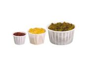 Browning White 1.25 Oz Paper Souffle Cup 20 Bags of 250 SCC125U Category Portion and Souffle Cups and Lids