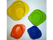 Weight Watchers Sealed Collapsible Stackable Silicone Measuring Cups