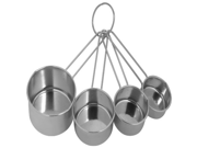 Ekco 1094604 4 Piece Stainless Steel Measuring Cup Set