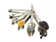 Stainless Steel Little Measuring Spoons 6 Pieces