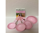 KitchenAid Measuring Cups Pink Set of 4