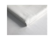 Natural Comfort Elegant 300 TC White Duvet Cover Single Ply 100 Percent Egyptian Cotton Checker Pattern Queen