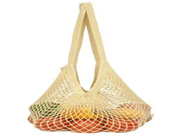 Eco Bags Products String Bag Long Handle Natural Organic Cotton