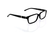 New Pensee Eyeglasses Prescription Black Rectangle Optical Frame 54mm Demo Lens