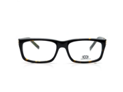 New Pensee Eyeglasses Prescription Black Rectangle Optical Frame 56mm Demo Lens