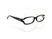 New Pensee Eyeglasses Black Rectangle Optical Frame 53mm Demo Lens