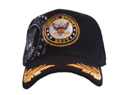 Fox Outdoor Embroidered Ball Cap Navy Black 2