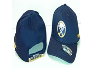 Buffalo Sabres Youth Blue Structured Basic Logo Adjustable Hat