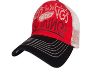 Detroit Red Wings Face Off Slouch Adjustable Snapback Hat
