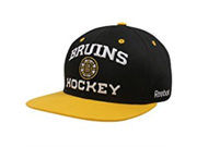 NHL Reebok Boston Bruins Black Gold Official Team Snapback Adjustable Hat