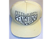 Pittsburgh Penguins Distressed Trucker Snap Back Retro Reebok Hat NC19Z