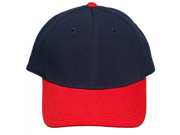 NEW! Large Xlarge Blank Pro Flex Stretch Fit Cap Navy Red Self Embroidery Screening