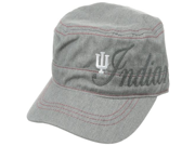 NCAA Indiana Hoosiers Womens Military Hat Grey One Size