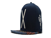 YOXO Fashion Hip Pop Letter X Dark Blue Snapback Cap Hat Men Baseball Cap