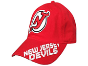 New Jersey Devils Red NHL Slouch Fit Adjustable Cap by Reebok