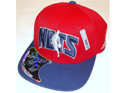 NBA New Jersey Nets 2 in 1 Visor Flex Adidas Hat S M TV11Z