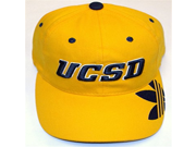 University Of California San Diego Tritons Slope Flex Adidas Hat L XL EN18Z