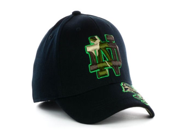 Notre Dame Fighting Irish Top of the World College Dog Tag Camo One FIt Cap