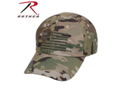 Rothco Operator Tactical Cap with US Flag Multicam