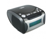 Naxa Digital Alarm Clock with Digital Tuning AM FM Radio CD Player