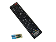 HQRP Remote Control for Sanyo DP39E63 DP3D13 DP40D64 DP42142 DP42410 DP42545 LCD LED HD TV Smart 1080p 3D Ultra 4K HQRP Coaster