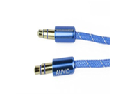 Auvio 3feet 1by8 inches Stereo Audio Cable Blue