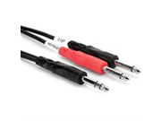 Hosa Cable STP202 TRS To Dual 1 4 Inch Insert Cable 6.5 Foot