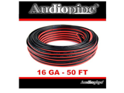 Audiopipe 50 Feet 16 GA Gauge Red Black 2 Conductor Speaker Wire Audio Cable