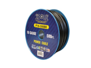 Absolute USA P16 500BK 16 Gauge 500 Feet Spool Primary Power Wire Cable Black