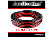 Audiopipe 25 Feet 14 GA Gauge Red Black 2 Conductor Speaker Wire Audio Cable