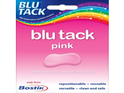 6 X Bostik Blu Tack Mastic Adhesive Putty Non Toxic Pink Approx 60g 801608