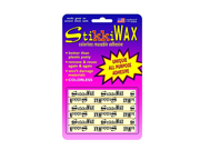 Stikkiworks STK02000BN StikkiWAX Pack of 6 Sticks MultiPk 6 Each
