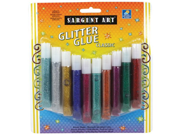 Sargent Art 10 Count Washable Classic Glue Set Glitter