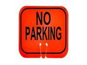 Mutual Industries 17729 0 3 Traffic Cone No Parking Cone Sign 13 x 11