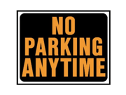 NO PARKING ANYTIME JUMBO SIGN Pack of 5