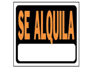 Hy Ko Products 3103 8.5 x 12 in. Se Alquila Sign Pack Of 10