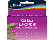 2 x Rolls of 200 Bostik Bostick Blu Tack Blue Tac Tak Sticki Sticky Glue Adhesive Dots Extra Strong Permanent 200 dots per pack 805385