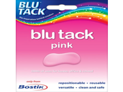 4 X Bostik Blu Tack Mastic Adhesive Putty Non Toxic Pink Approx 60g 801608