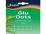 4 Packs of Bostik Bostick Blu Tack Blue Tac Tak Sticki Sicky Glue Adhesive Dots Removable 64 dots per pack 805828