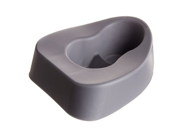 Durafit Contour Heavy Duty Pontoon Bedpan Graphite Color by Medline