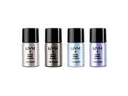 NYX Loose Pearl Eye Shadow Set of 4 Silver Charcoal Baby Blue Space