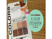 L.A. Colors 6 Color Eyeshadow BEP432 Haute 0.14 oz